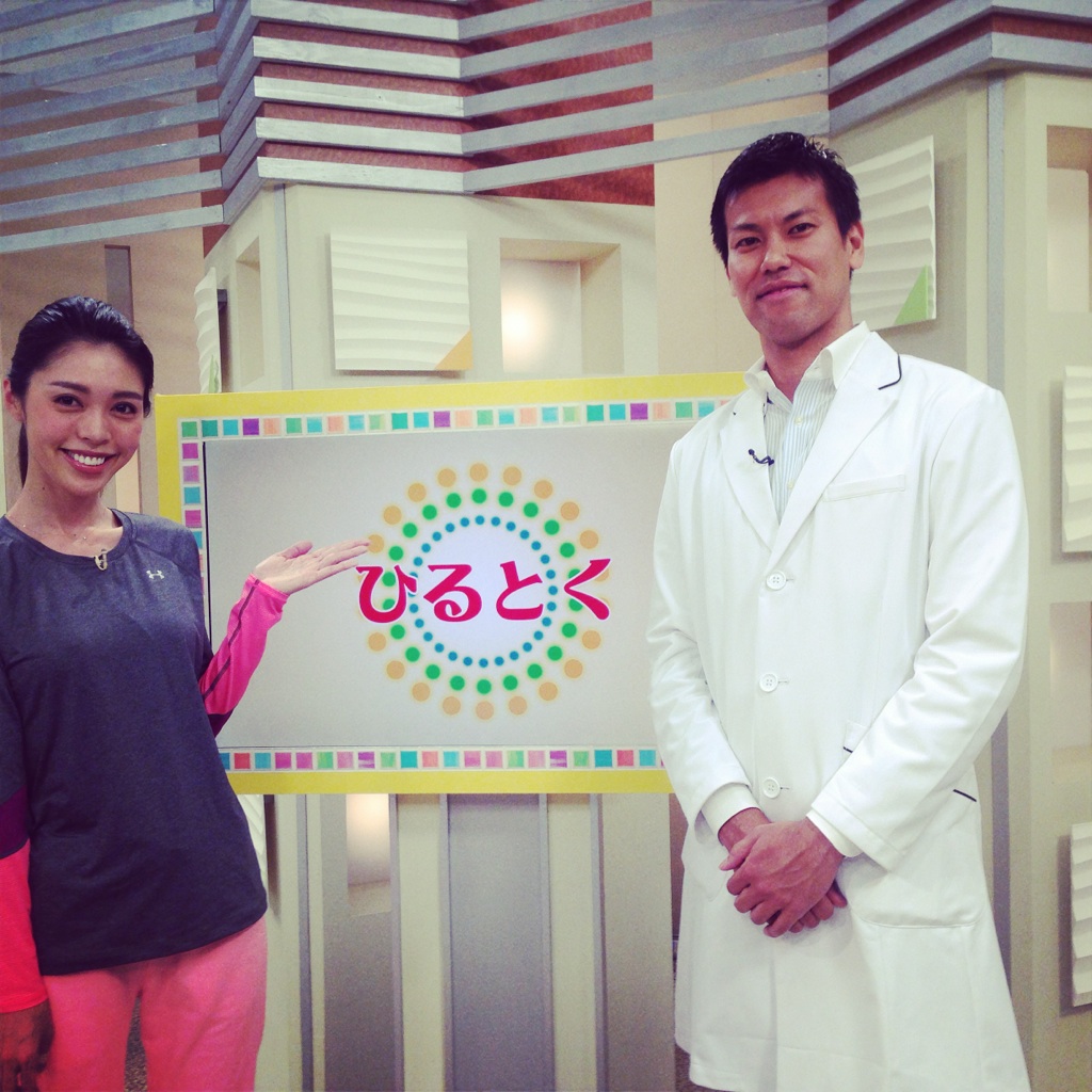 NHK！『ひるとく』生出演時の写真